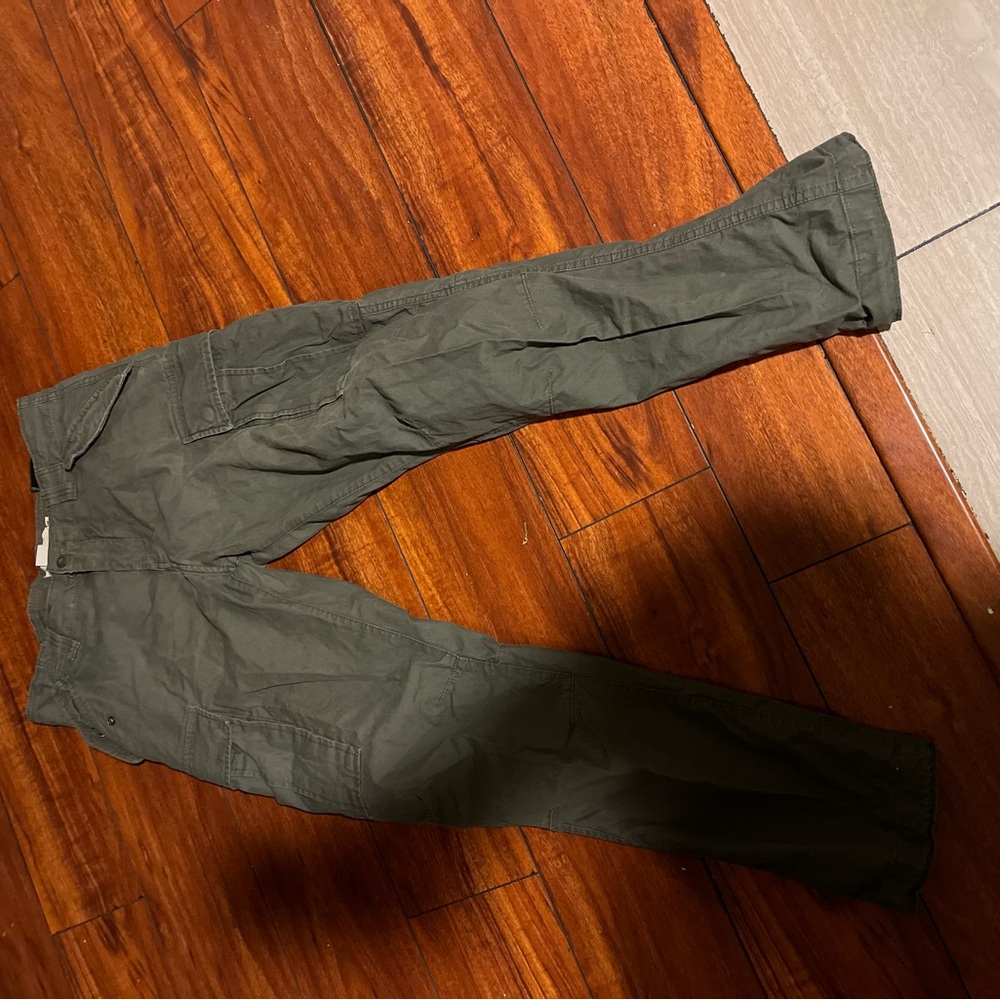 Men's Olive Green Cargo Pants